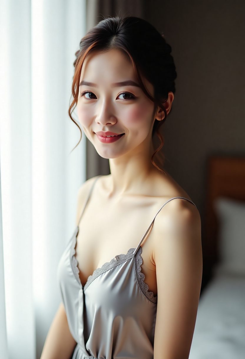 岸上炊烟